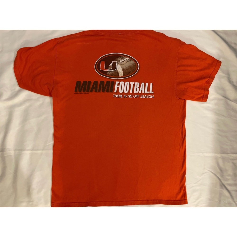Y2k Miami Hurricanes Shirt